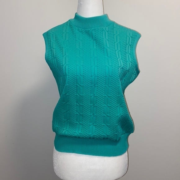 Vintage 70’sMontgomery ward cardigan & top set - Picture 2 of 7